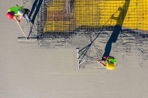 Best Concrete Slab Construction in Fox Farm College, WY
